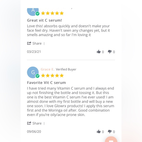 GLOW RX Citrus Stem Cell Vitamin C Serum NWT - Picture 5 of 5